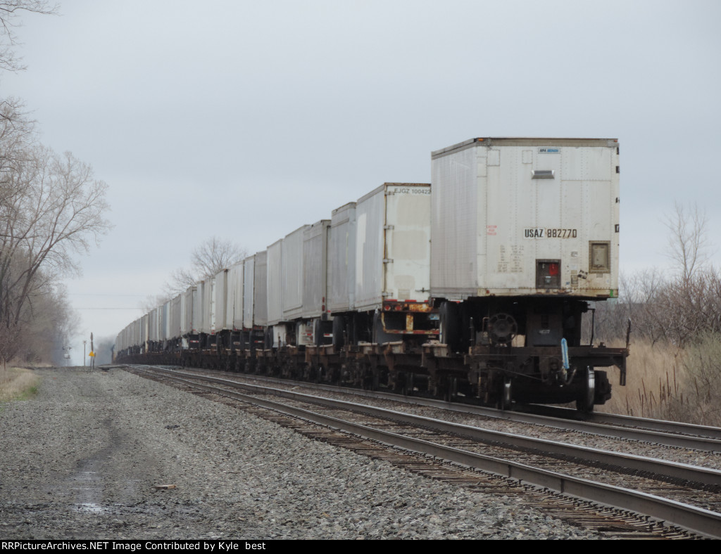 UPS trailers away 